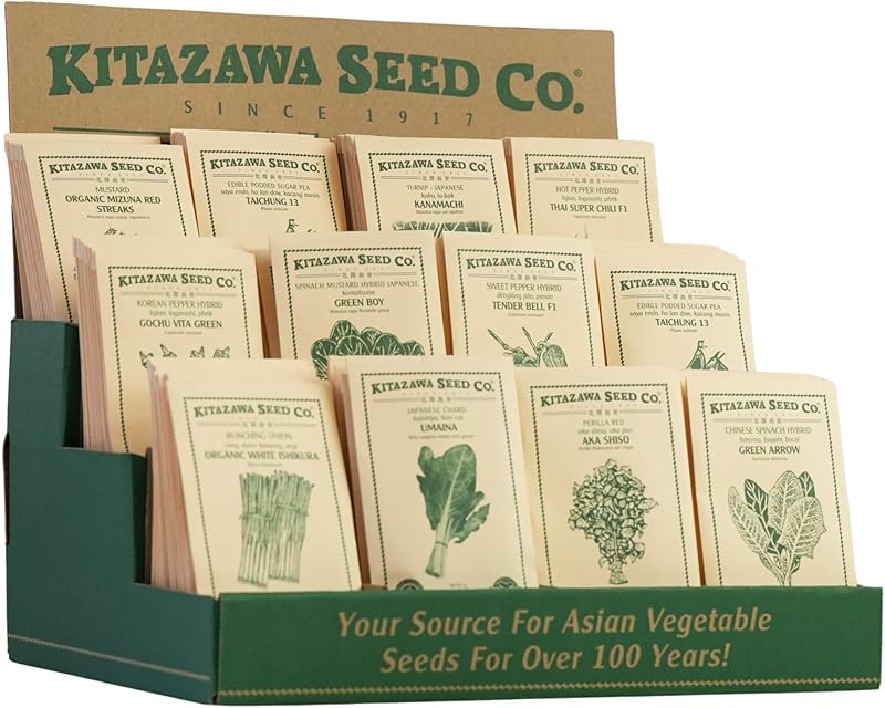 Kitazawa Seed Company Packet Countertop Display